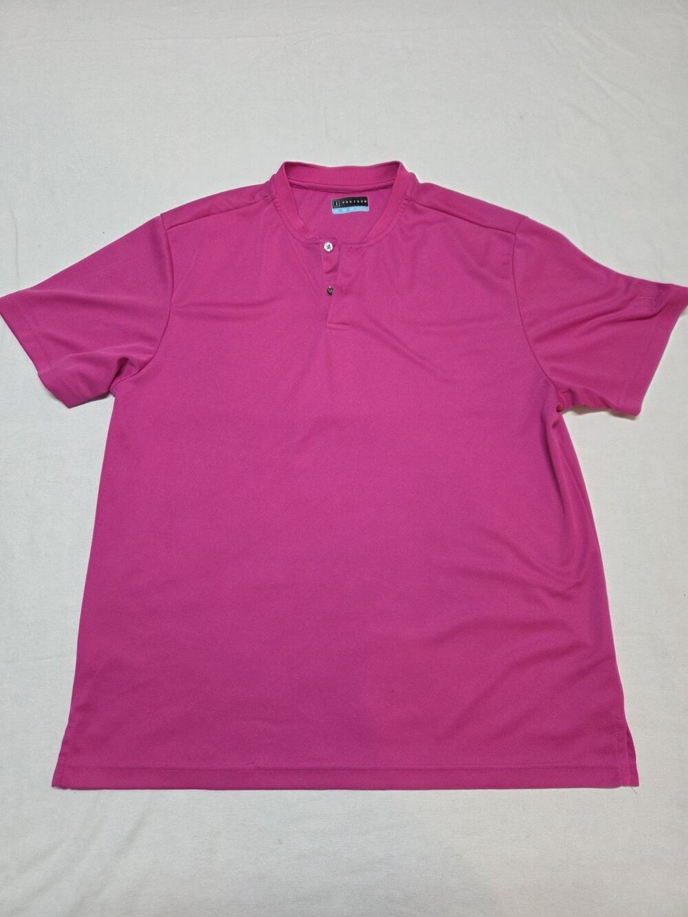 pga tour golf short sleeve womens shirt Pink Size XL
